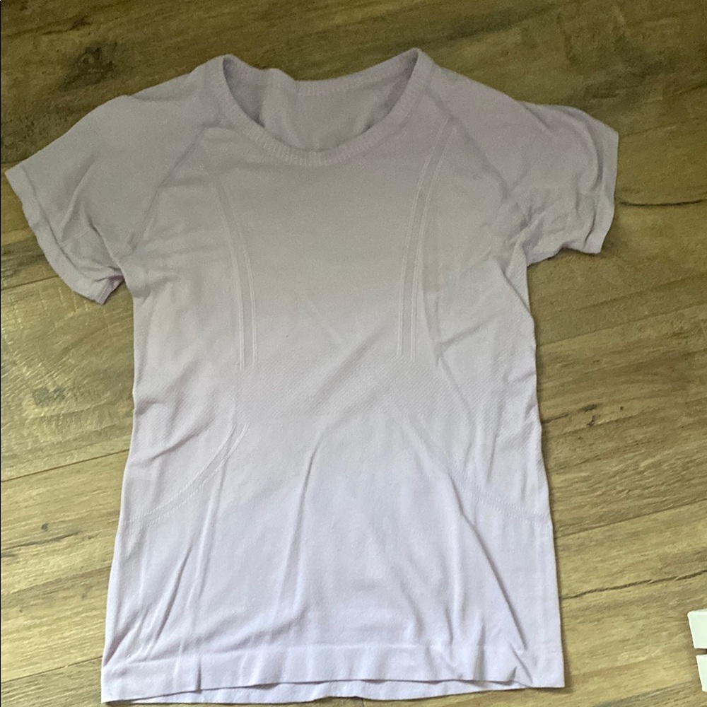 Light Purple Short Sleeve T-Shirt
